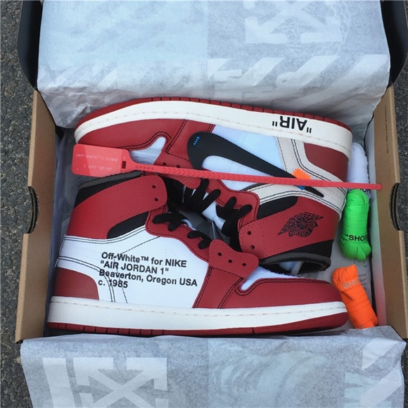 off white jordan 1 chicago price